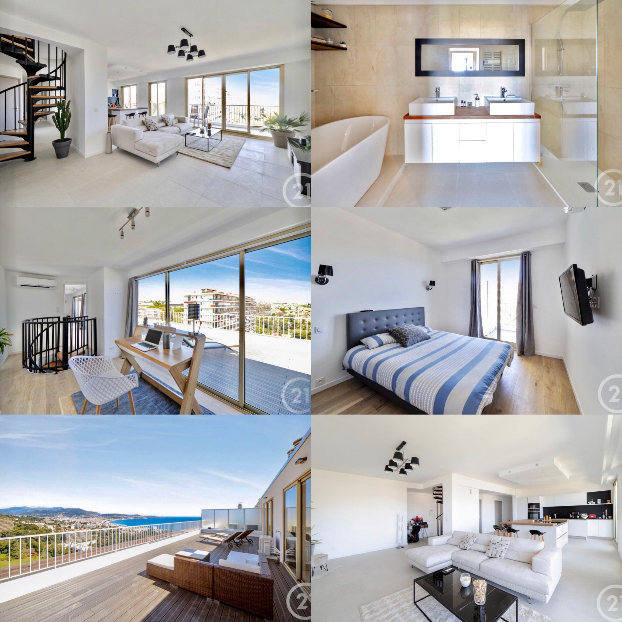 Rooftop vue panoramique - Les Constellations Nice - photo 5